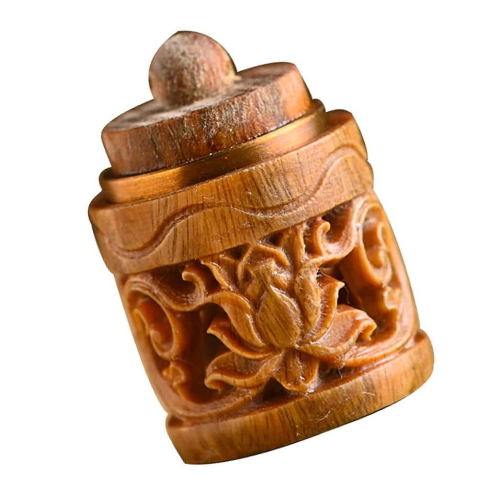 

Green Sandalwood Perfume Diffuser Pendant Aromatherapy Box Keychain Brown Small Car Decor Wardrobe DIY Bag Charm Wooden