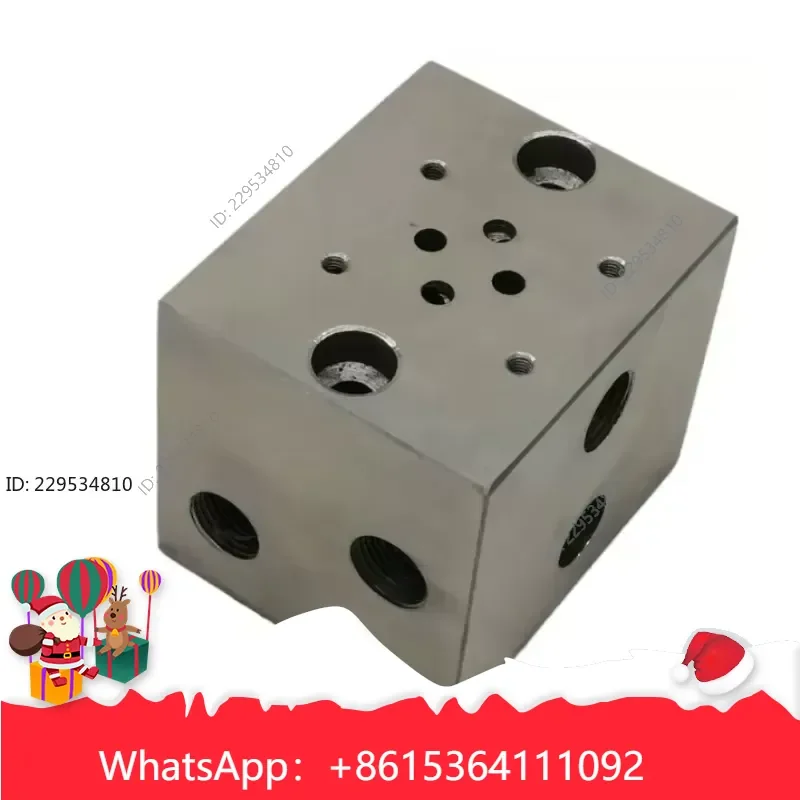 1pc for MMC-01-1 Hydraulic Valve Block 6mm Diameter 1 Way Compatible For Model，practical use