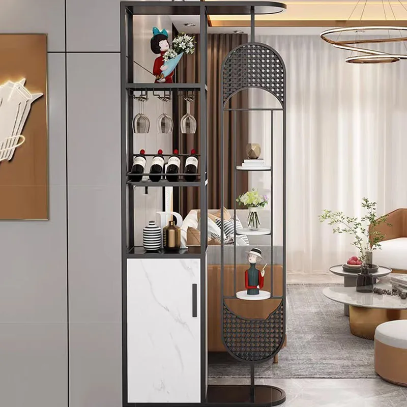 Shelf House Container Living Room Cabinets Metal Perfume Corner Living Room Cabinets Decor Organizer Vitrina Home Furniture