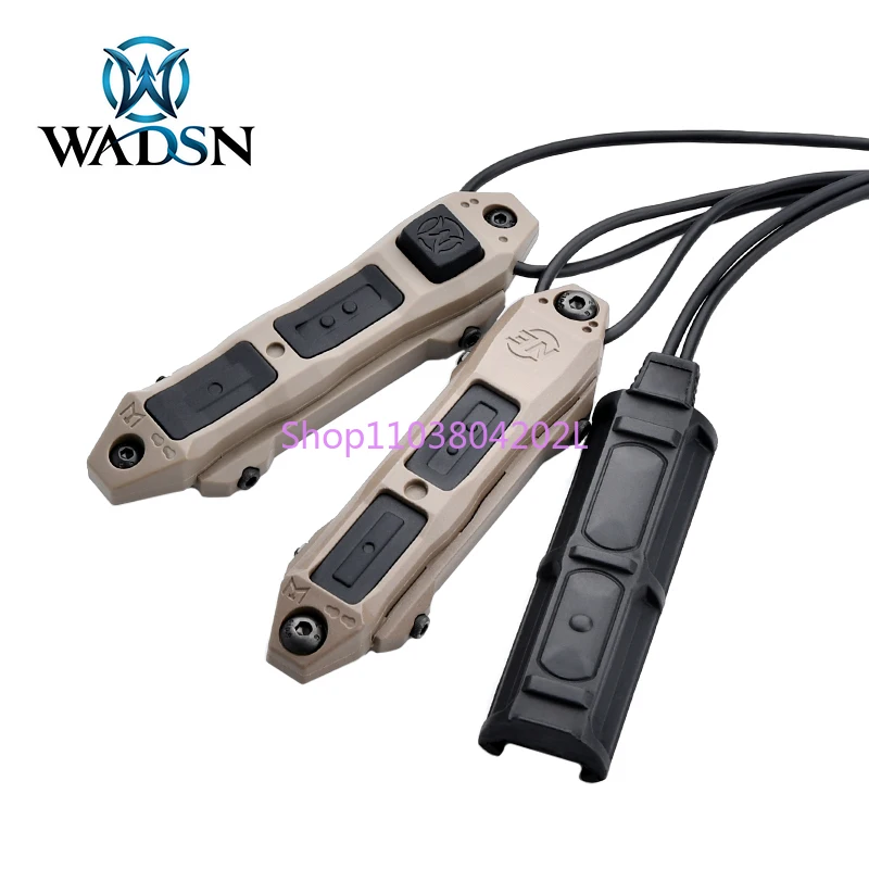 Walderson Peq15 Laser Indicator M600 Flashlight Dual Control Wire Control Mouse Tail Upgrade Switch L3/SF Interface