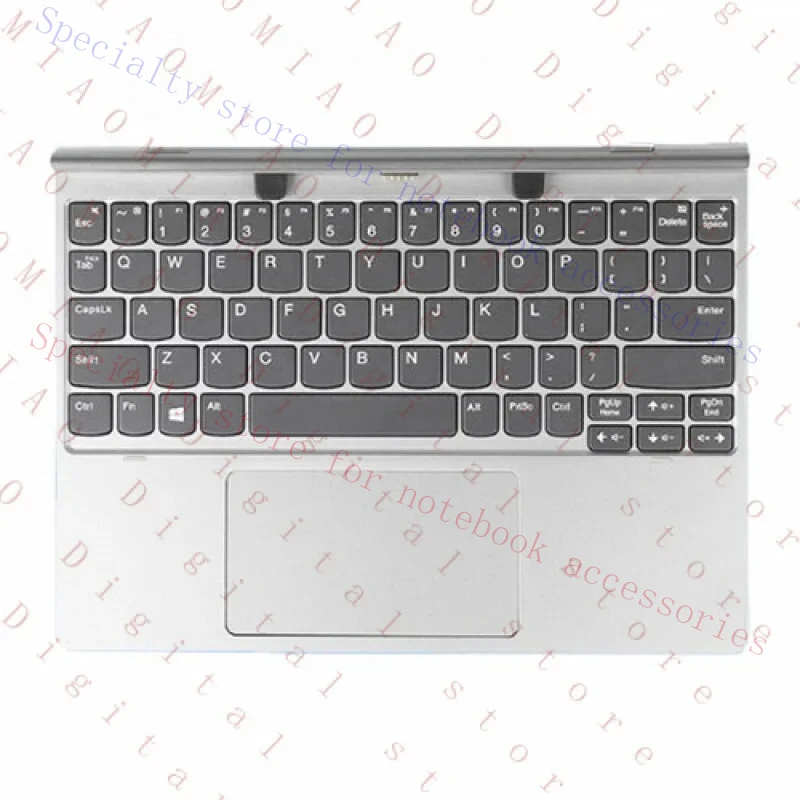 A+ para Lenovo Ideapad D330 D335 2 en 1, funda superior con teclado y panel táctil para tableta