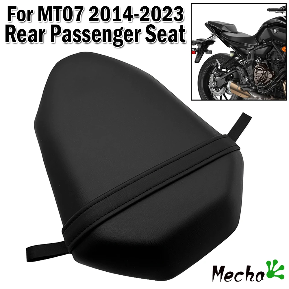 

Motorcycle For YAMAHA MT-07 MT07 2014-2018 2020 2021 20222023 Black Rear Passenger Seat Cushion Pillion Rear Seat Cushion Assy