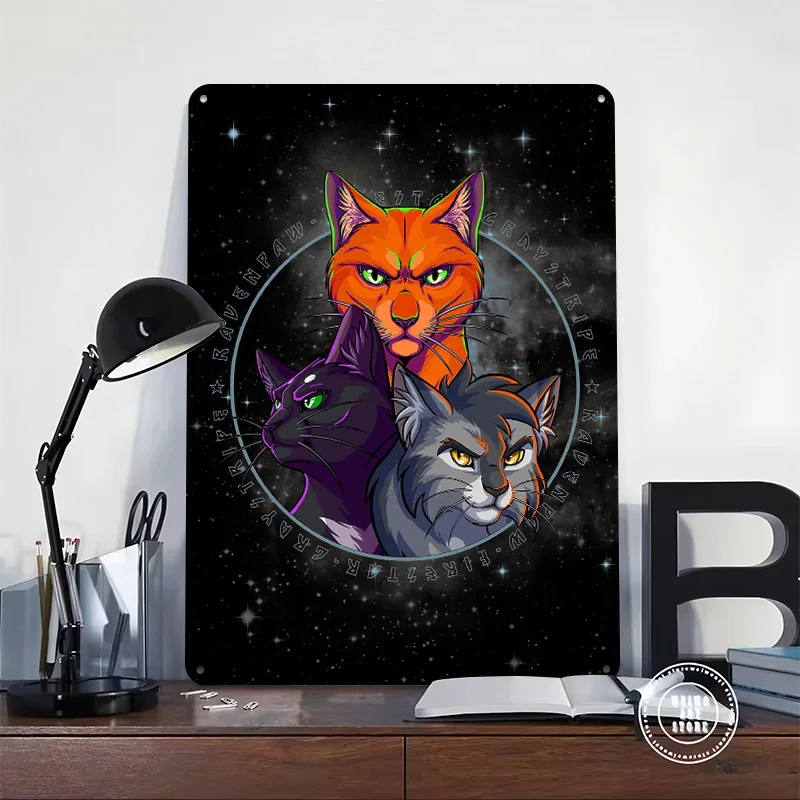 Rise of the Legends Printed Poster Customized Wall Art Retro Vintage Metal Tin Signs for Home Interior Decoration Living Room