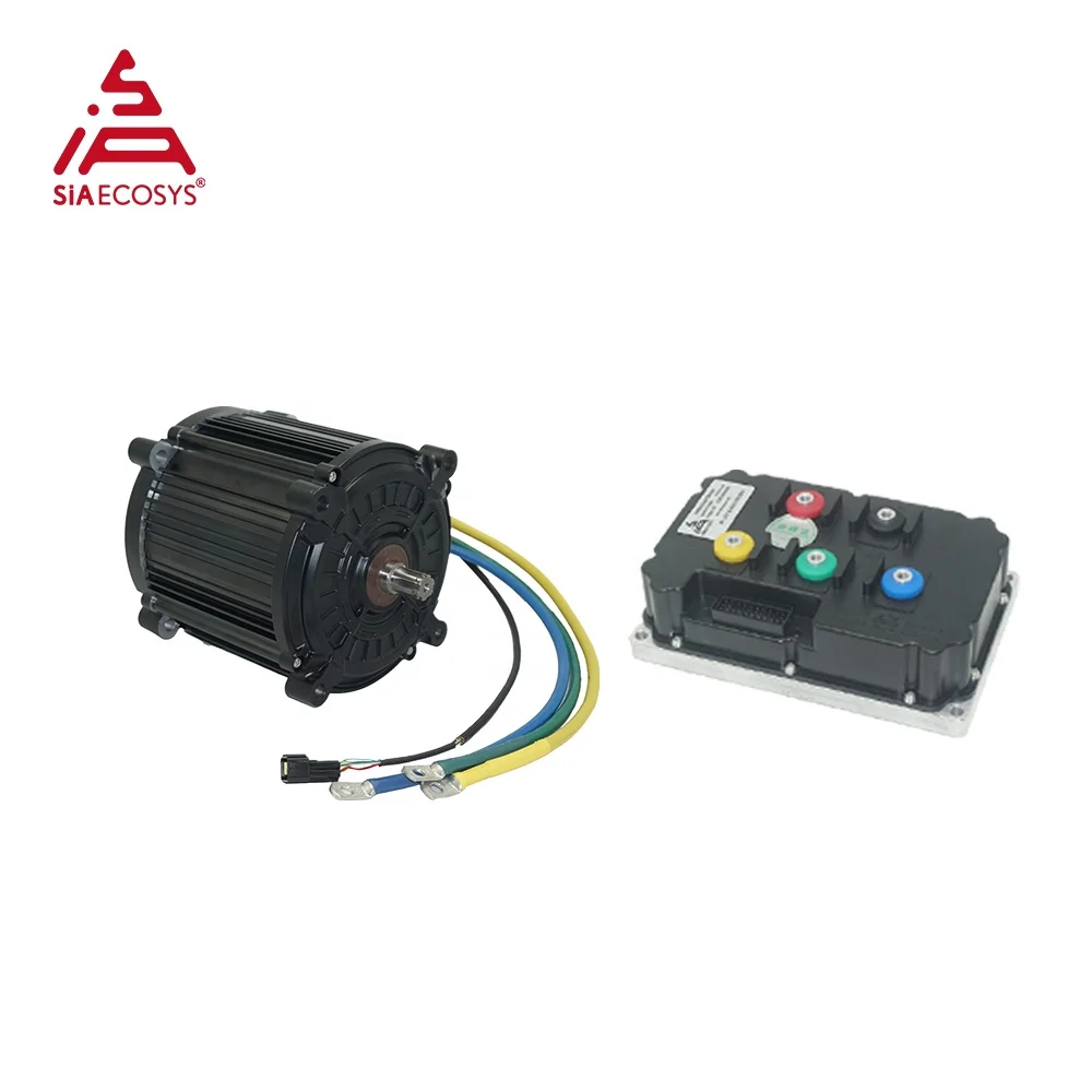 SIAECOSYS QS MOTOR Qs180 دراجة نارية كهربائية 8000 واط 90H منتصف محرك المحرك مع وحدة تحكم ND72850B حالة جديدة