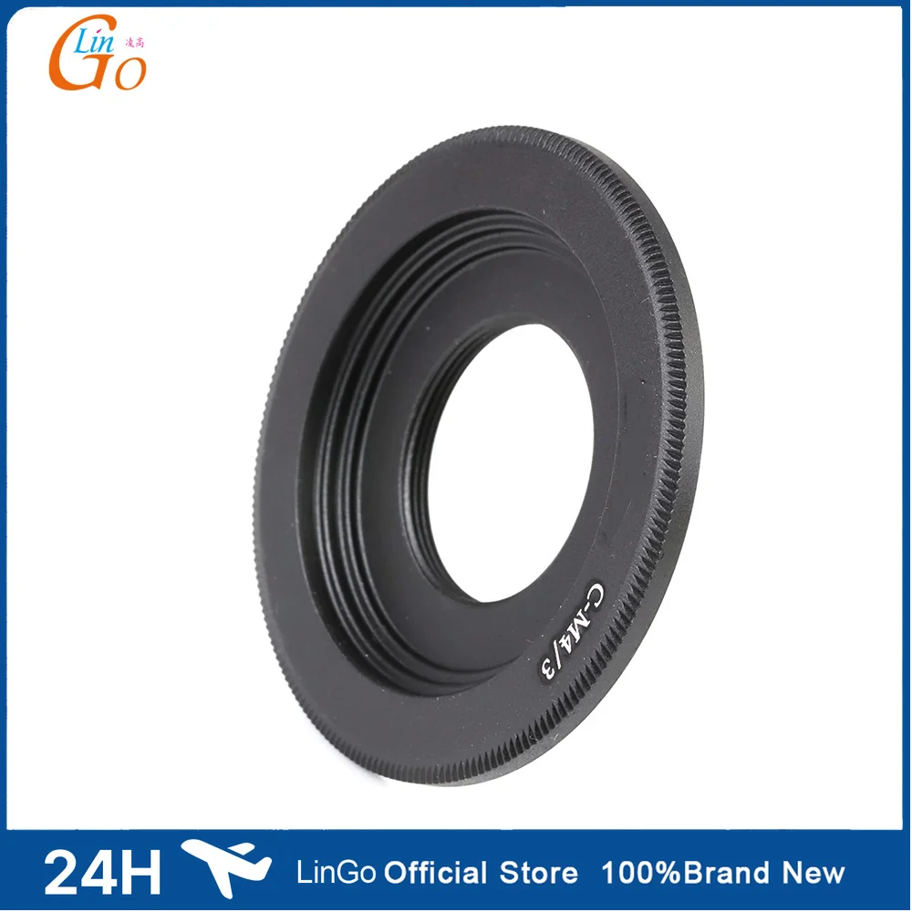Mount Adapter Ring For C mount CCTV Lens to M4/3 Mount Camera Lens Adapter for Panasonic G/GF/GX/GH for Olympus E-P E-M E-PL