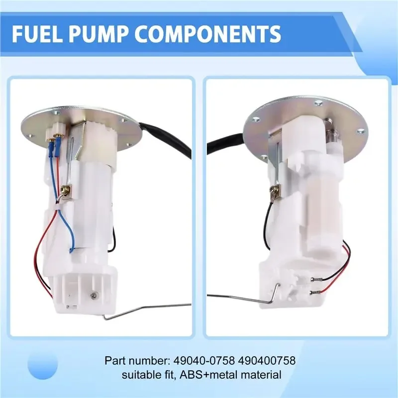 Motorcycle Fuel Pump Assembly For Kawasaki Versys-X 300 2017-2023 2022 2021 KLE300 49040-0758 490400758 Fuel Injector Pump