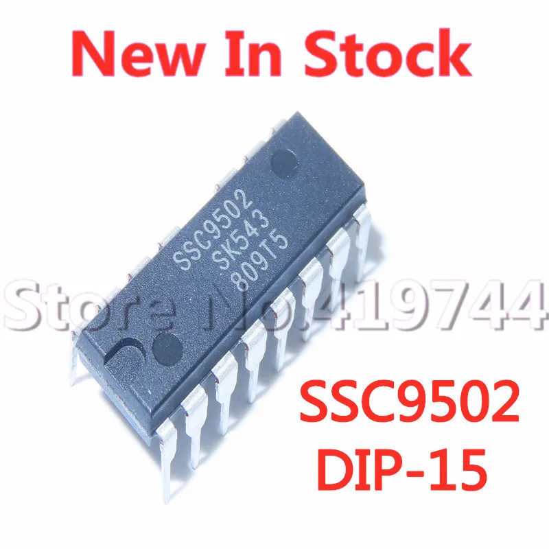 2PCS/LOT SSC9502 DIP-15 LCD power management chip In Stock NEW original IC