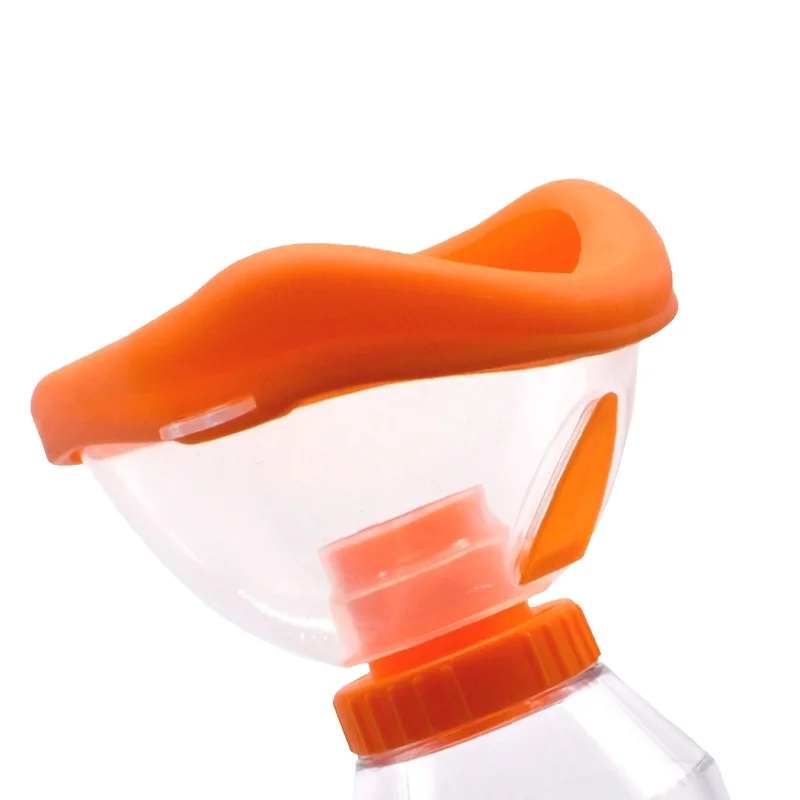 New 2024 Customizable High Quality Silicone Pvc Mask Spacer Inhaler For Asthma Treatment For Adults, Children And baby