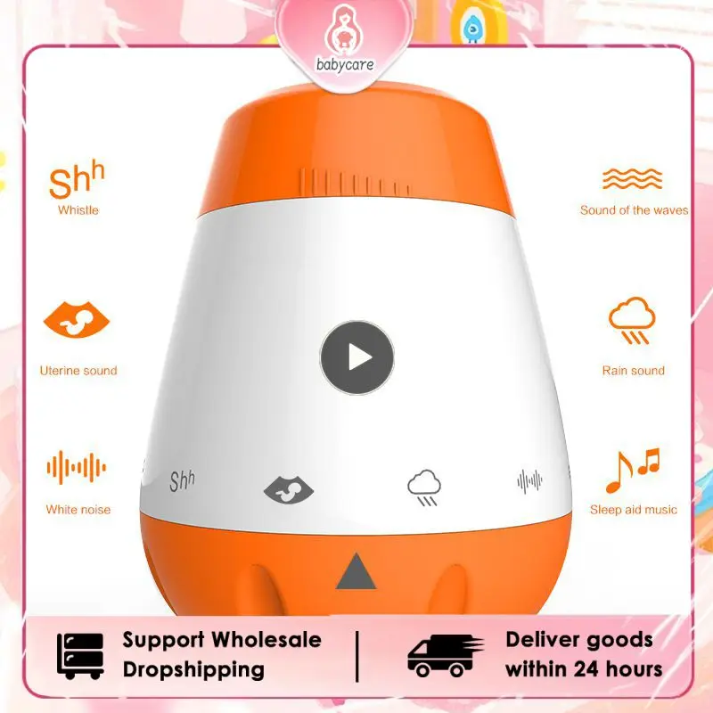 Baby White Noise Machine Smart Music Voice Sensor Infants  Bad Sleep Helper Therapy Sound Monitor Generator for Babies Relax Toy