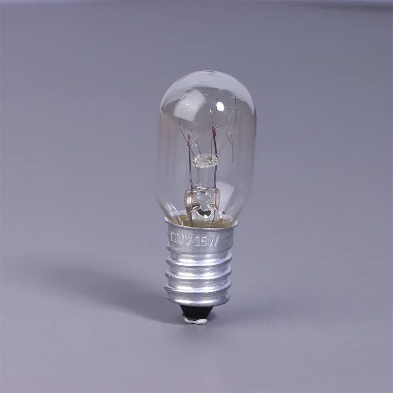2Pcs E14 15W High Temperature Resistant Refrigerator Bulb Microwave Oven Replacement Light Toaster/Steam Bulb Light