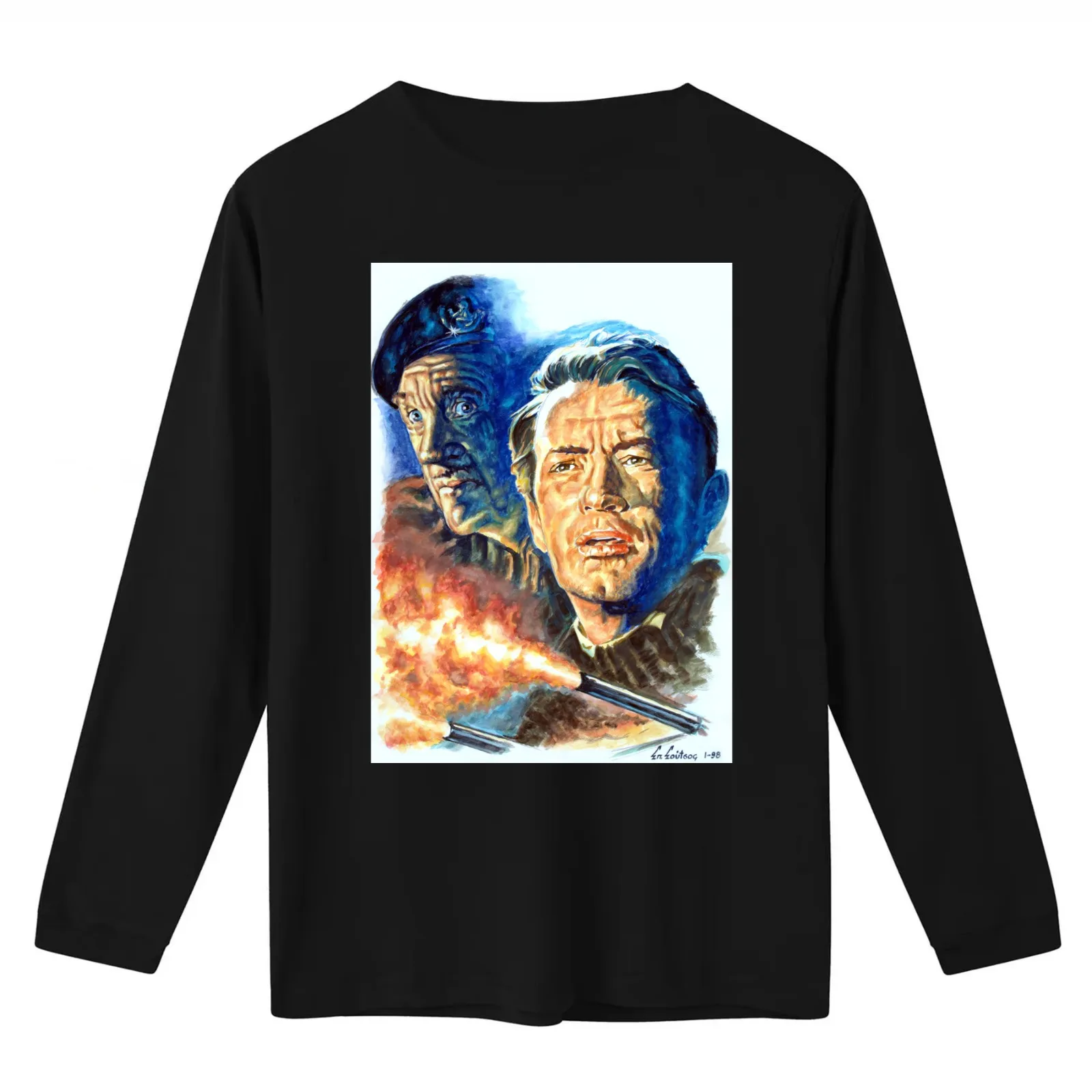 Guns Of Navarone Gregory Peck David Niven T-Shirt Summer Casual Cotton Tee Oversized Streetwear Tops Vintage Graphic Print