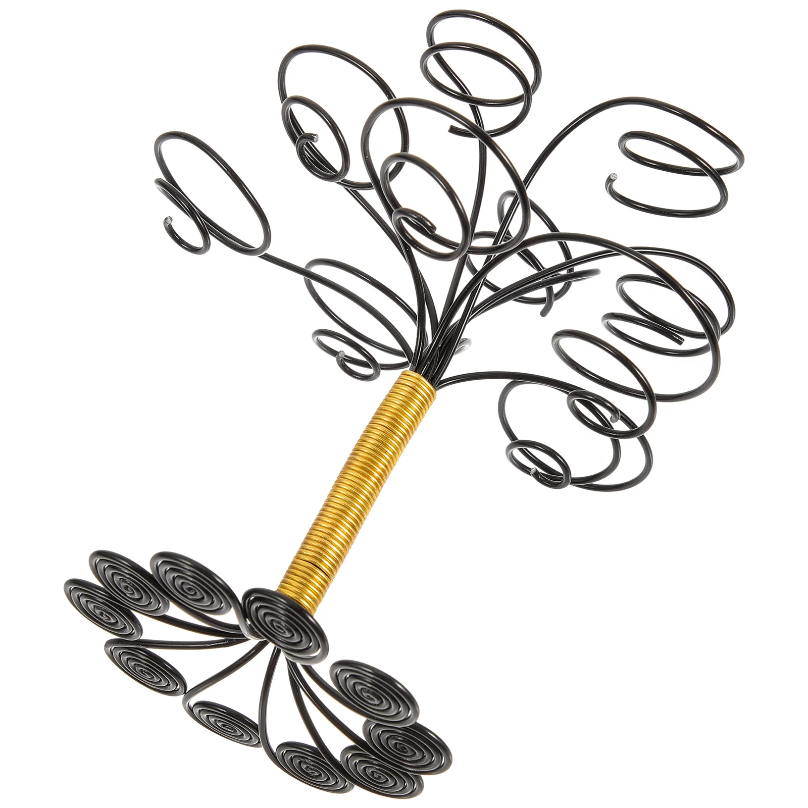 

Holder Aluminum Wire Flower Stand Plant Air Plants Holders Desk Display Rack Office