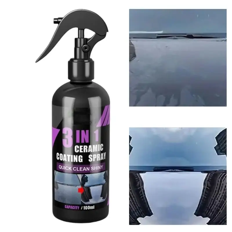 

100 мл автомобильное керамическое покрытие, жидкое покрытие, нанокристаллический гидрофобный слой, полировальная краска, средство для покрытия, автомобильный лак, нанопокрытие