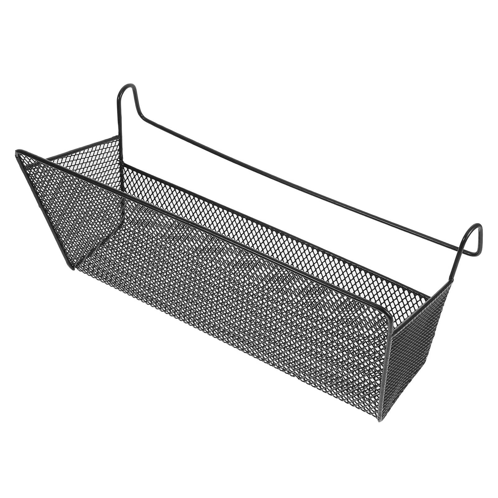 

1pcs Bedside Hanging Basket Large Capacity Storage No Punching Iron Dormitory Bunk Loft Accessories Organizer Storage Box