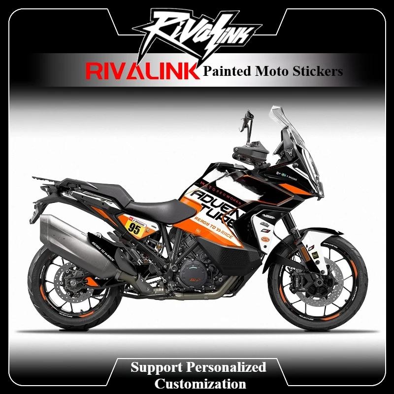 For KTM 1290ADV Adventure 2021 2022 2023 2024 Motorcycle Stickers Kit 3M Customize Anti-scratch Full Body Graphics Decals