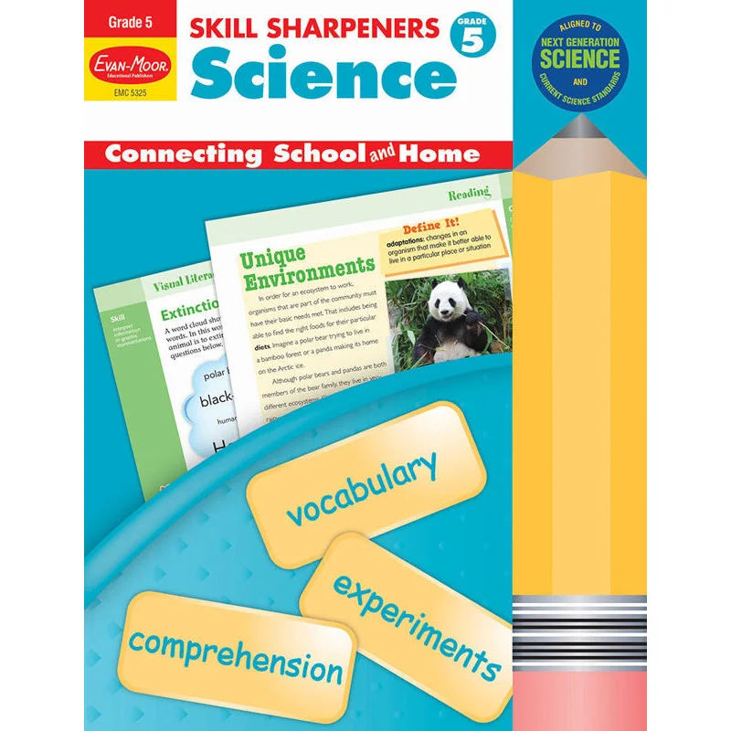 Skill Sharpeners Science Grade 5 EvanMoor EvanMoor 9781629381572 Book