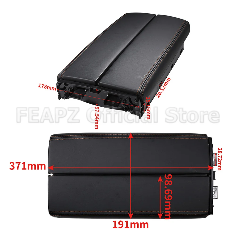 96772078BJ Car Central Armrest Lid Storage Compartment Lid For Peugeot 3008 4008 5008 508L Citroen C6 C5 Tianyi Car Accessories