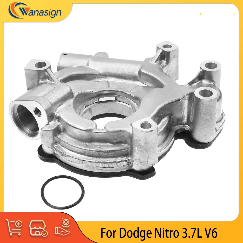 

Engine Parts Oil Pump Fit 3.7 L V6 Gas For Dodge Ram 1500 Dakota Jeep Grand Cherokee Liberty Chrysler M-297 53020827 53020827AB