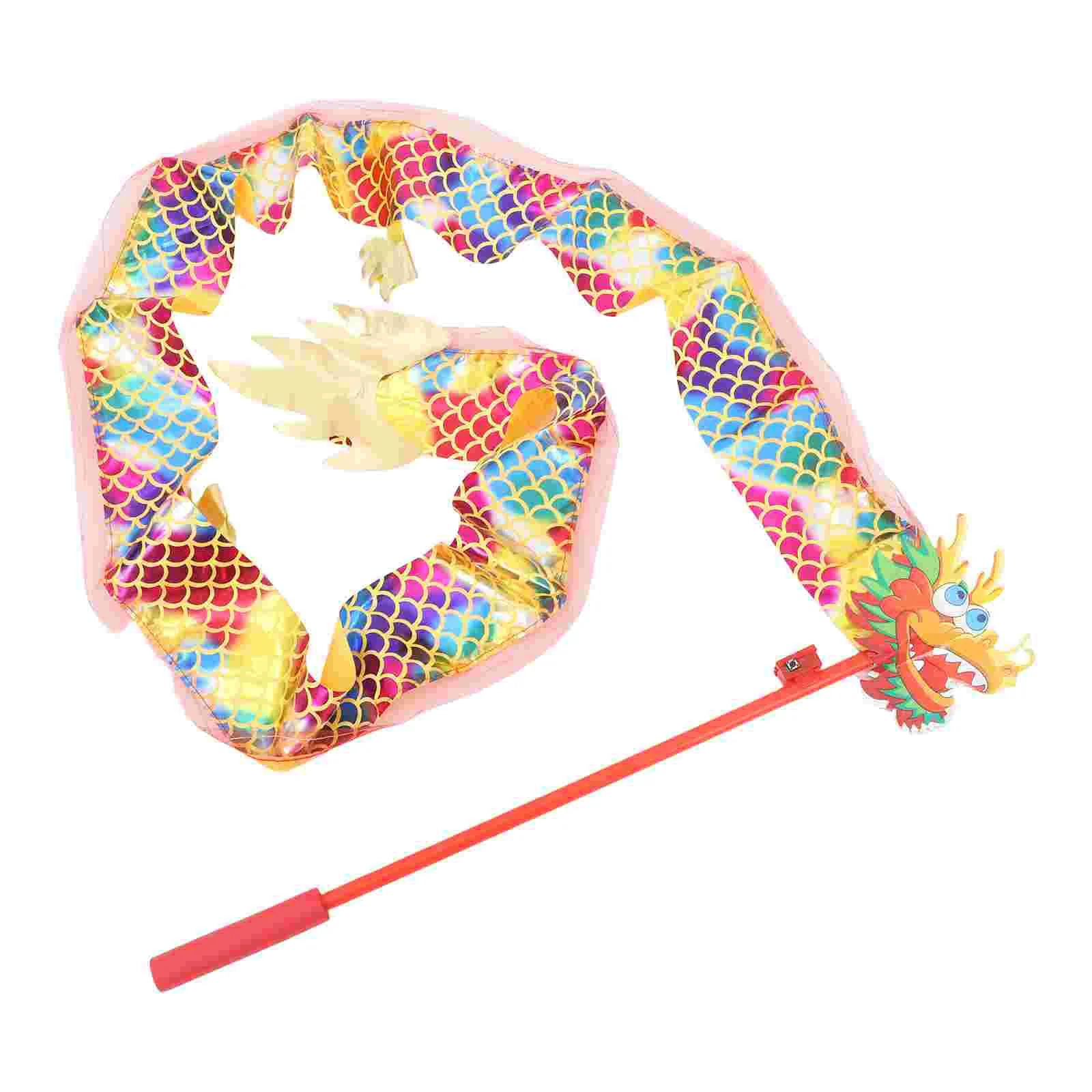 Ribbon Premium Material Dancing with Stick Toy Kids Gymnastics Cloth Streamers Attractive Color Rhythmic