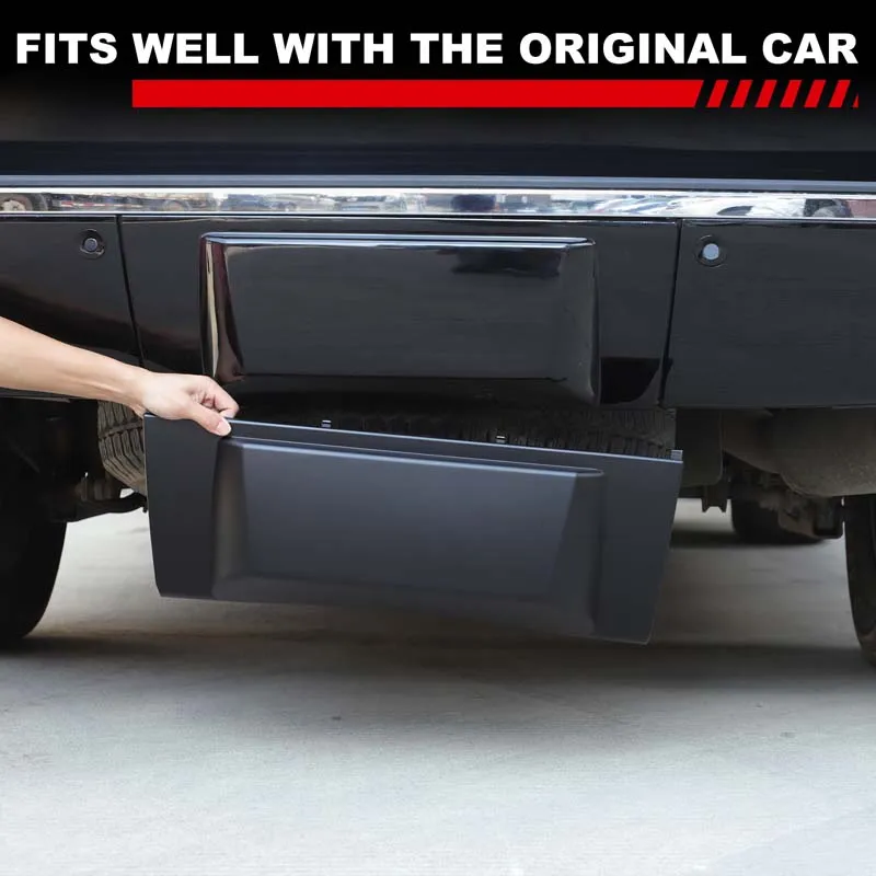 For Cadillac Escalade 2007-2014 Rear Bumper Tow Hook Hole Cover Trailer Hook Protective Cover Auto Parts OE: 20777999