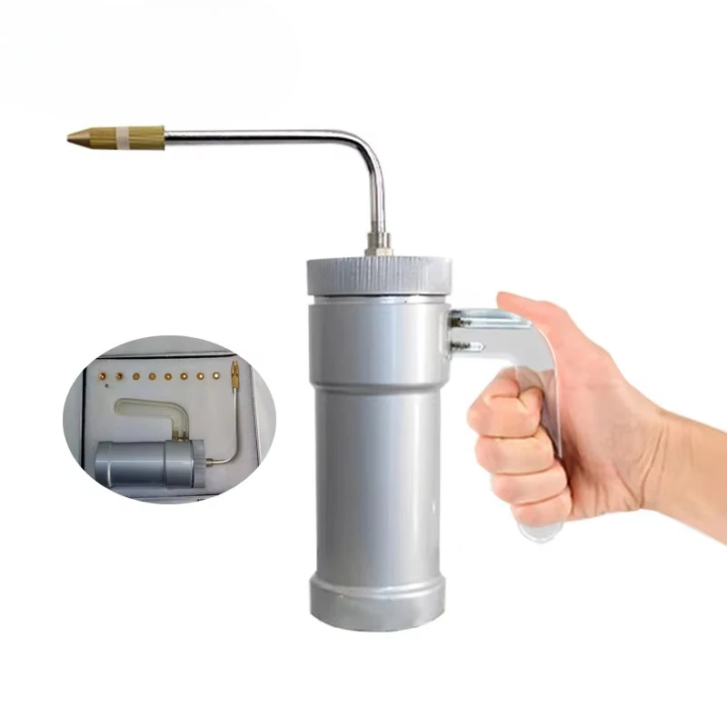 Liquid Nitrogen Cryotherapy Instrument Sprayer 300ml Liquid Nitrogen (LN2) Tank with 9 Freeze Heads, Not Contain Liquid Nitrogen
