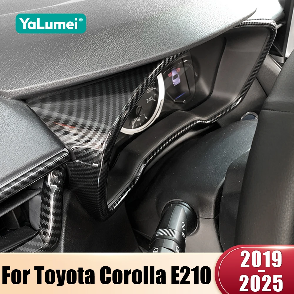 Für Toyota Corolla E210 2019 2020 2021 2022 2023 2024 2025 Hybrid ABS Auto Dashboard Tacho Gauge Panel Display Abdeckung fall