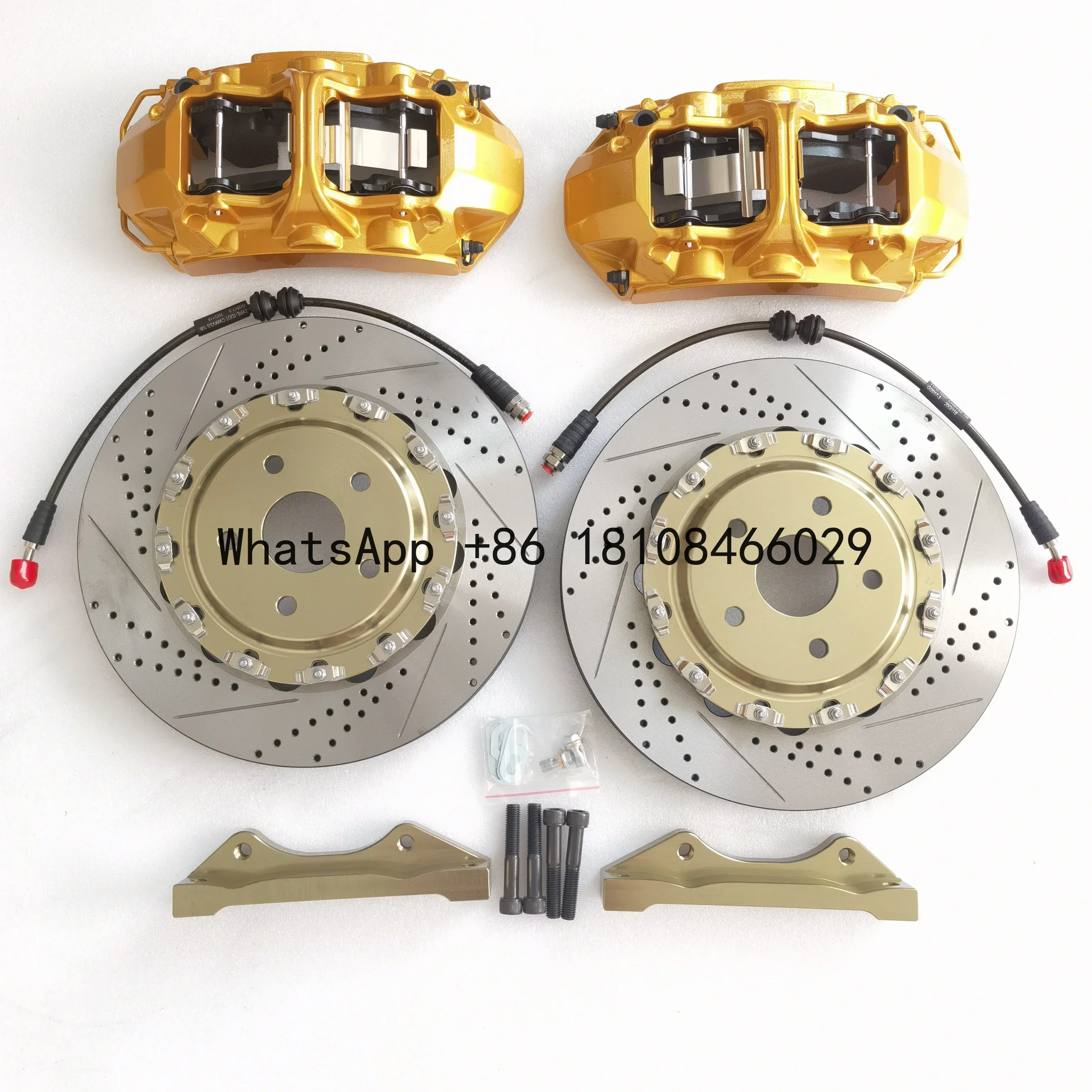 Factory Competition Brake Kits 6 Piston Racing Brake Calipers For Honda Accord S2000 Civic EK9 FD2 FC1 FK7