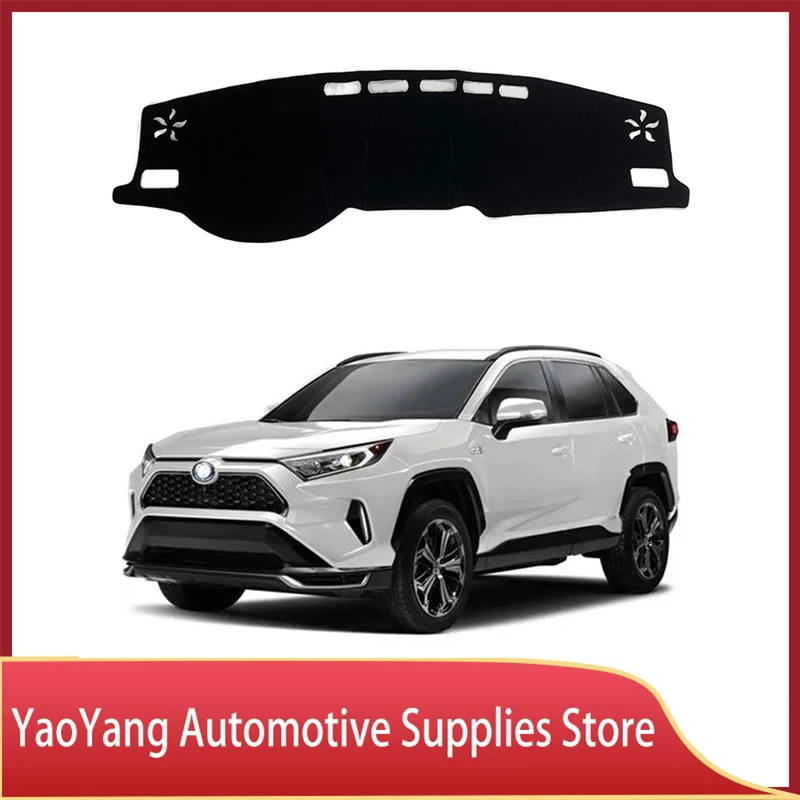 

Custom Fit for Toyota RAV4 2019-2021 Dashboard Cover Mat Dash Mat Flannel Nonslip Dash Cover Sunshade Glare UV Rays Protector