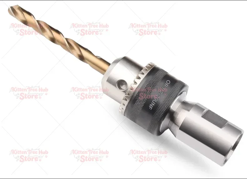 Impact Drill Conversion Chuck Connector Square Round Shaft Adapter