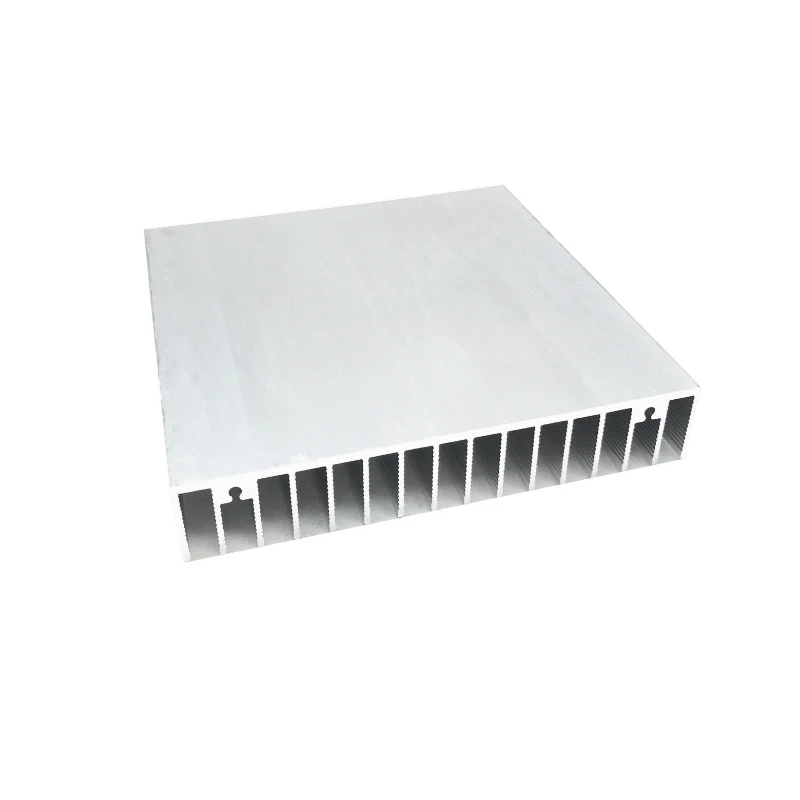 Aluminum Profile High-Power Electronic Heatsink, Router & PCB Board Cooling Fin, Customized 100x18x100mm