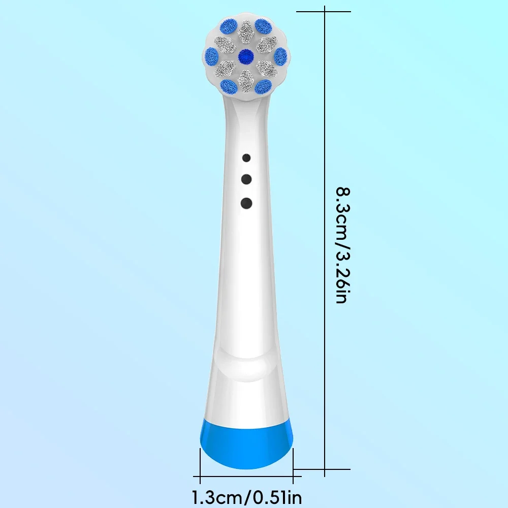 Compatible with Oral B IO Electric Toothbrush Heads, Replacement Toothbrush Brush for IO 2/3/4/5/6/7/8/9/10, 4/8/12 Pack Optiona