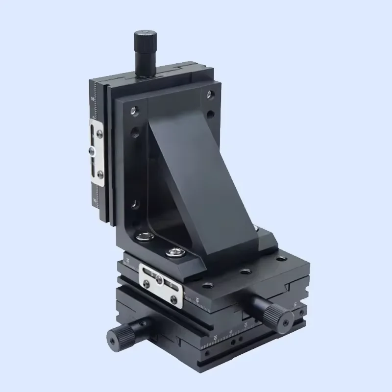 Dovetail slot sliding table Manual precision 3D displacement table XYZ axis  PT-MA25(XYZ)