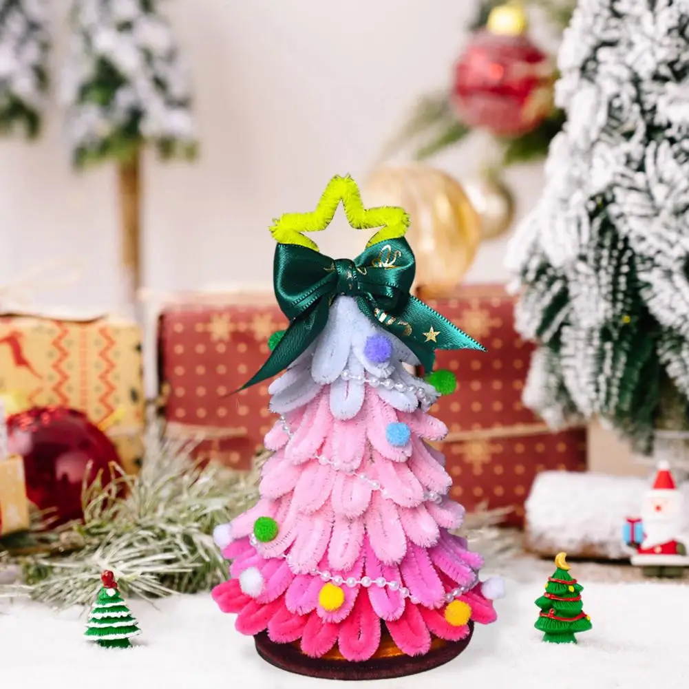 Holiday Twist Stick Bundle Diy Twist Stick Christmas Tree Kit for Home Party Decor Mini Table Top Xmas Tree for Wedding