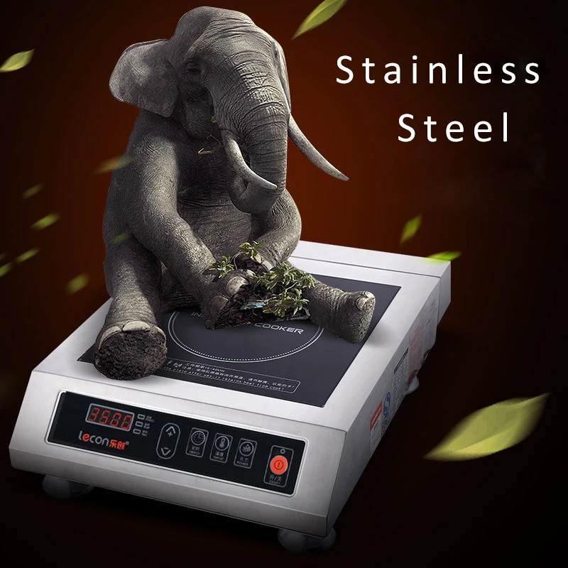 Коммерческая индукционная плита 3500 Вт, индукционная плита высокой мощности, плита для отеля, варочная панель