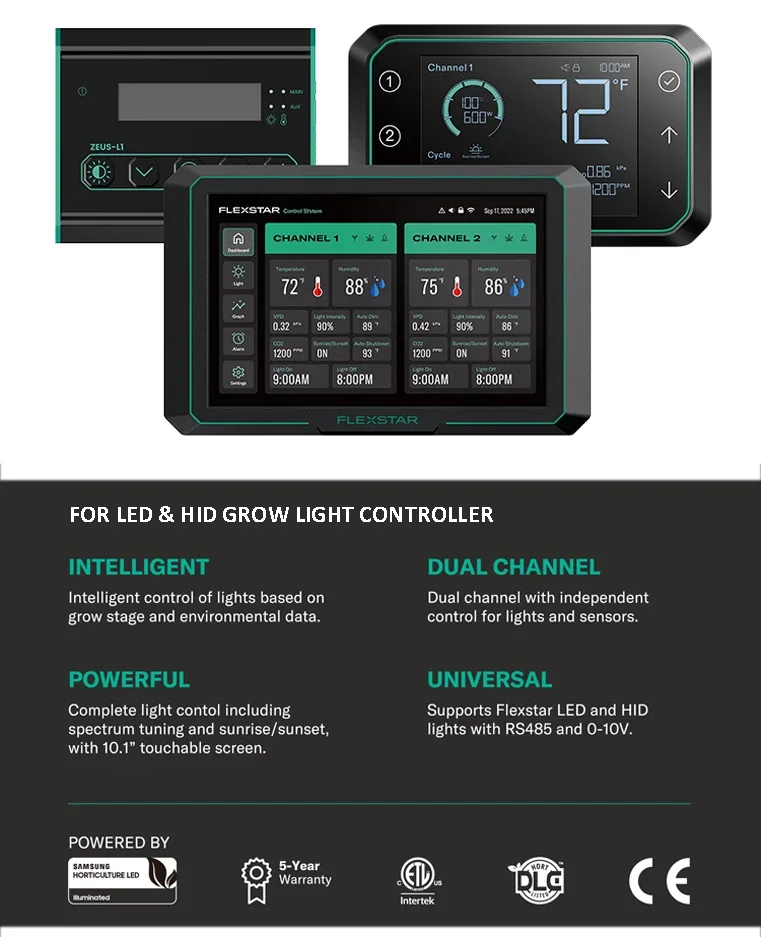 Flexstar 2023 Latest Controller for LED & HID Grow Light