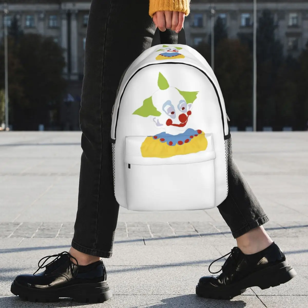 Killer Klowns From Outer Space Backpack Student BookBag Children School Bag Laptop Shoulder Bags for Men Women