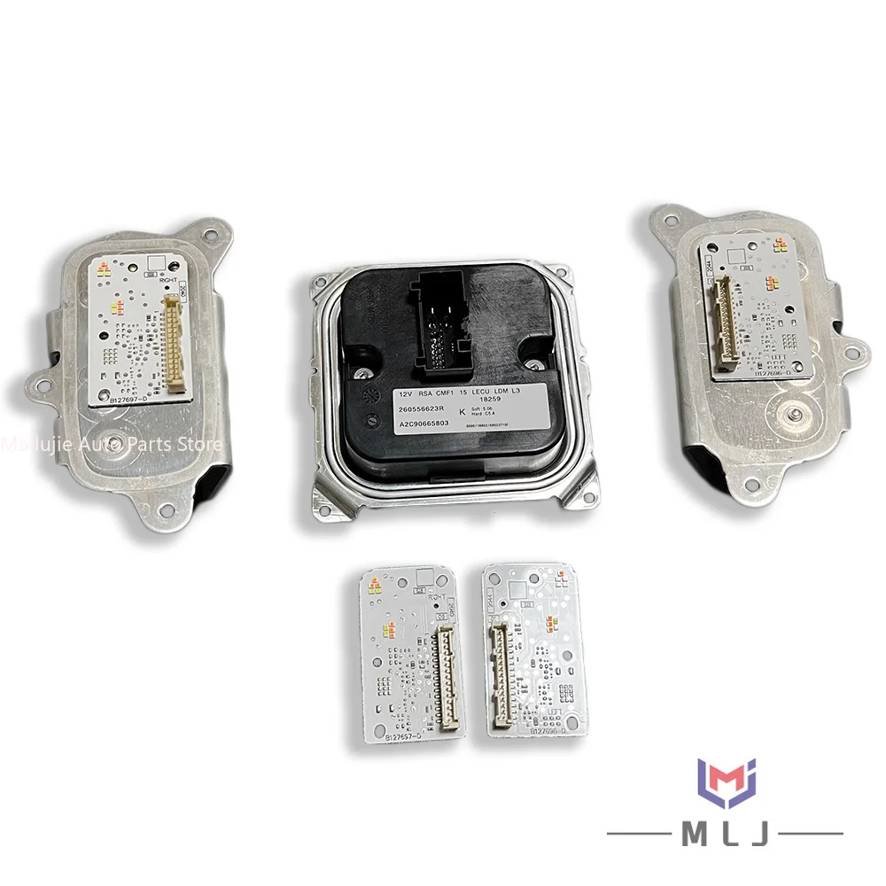 For Renault Megane 2021-2023 LED Angel Eye Modules DRL Source Chip DRL Ballast Module B127696-D B127697-D 260556623R 260551566R