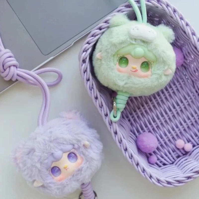 Originale Yooki V7 Piccola scatola cieca dello zoo Peluche Animale Corda mobile Collezione decorativa per bambini Regali a sorpresa alla moda sconvolti