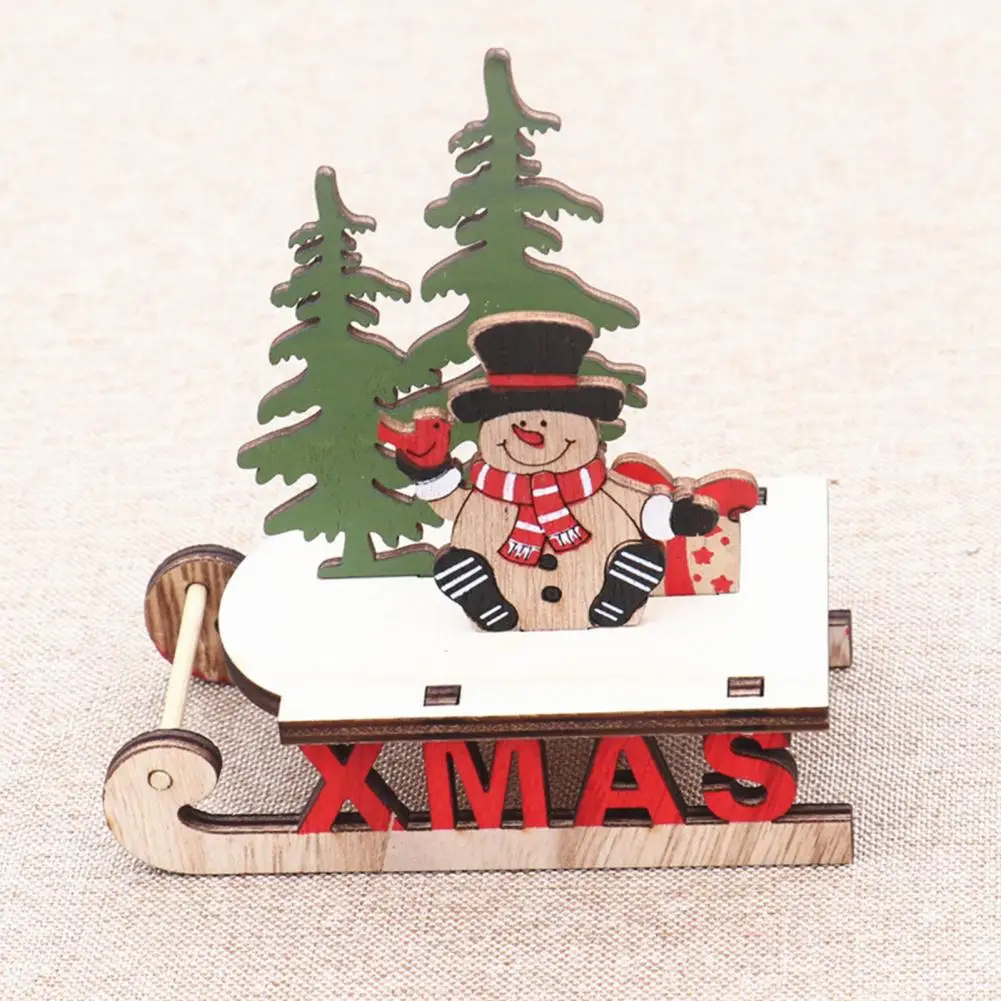 These sleigh car ornaments are Christmas-themed and vivid, making them the first choice for Christmas decorators.