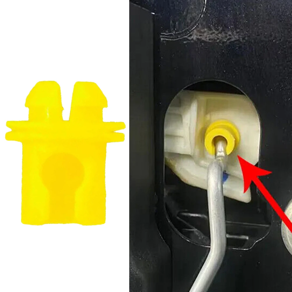 2×Yellow Plastic Car Interior Door Clips Door-Lock  Interior Door Clips-Door Lock Mechanism For BMW 1-8 Series Z4 FOR MINI F55//