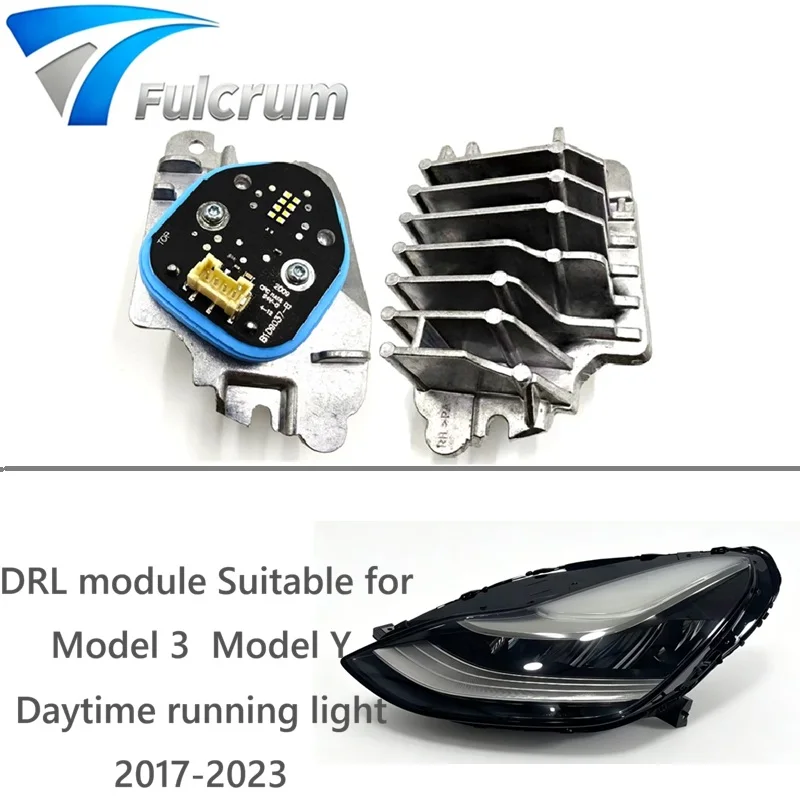 

Suitable for Tesla Model 3 Model Y 2017-2023 LED Angel Eyes DRL module daytime running light module TRP36247 B109037-B