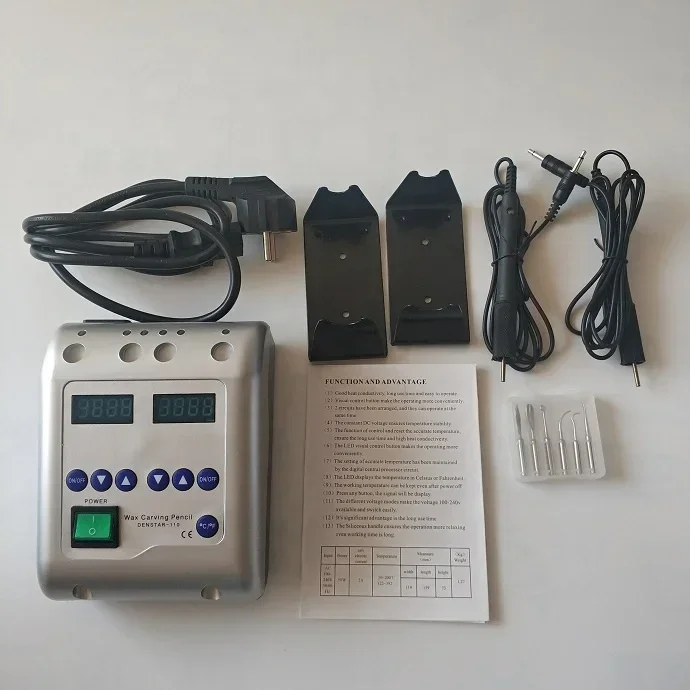 

Professional Lab Carvings Pencil Tools Labs Equipment Electric Wax Knifes with Double Pen