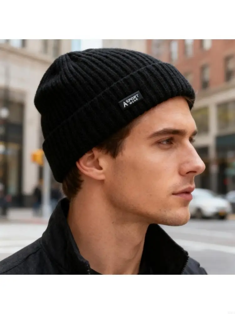 2026 New Thermally Polyester Winter For Outdoor Sports Cold Weather Hiking Skiing Unisex Stretchy Knit Cap
