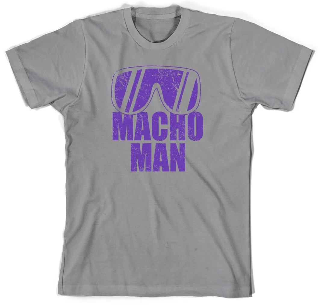 Футболка Macho Man, официальная легенда борьбы, случайный костюм, элитная роскошь для мужчин и женщин