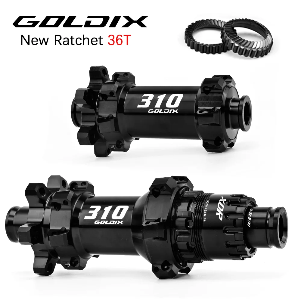 GOLDIX R310 6‑Bolt Road Hub 24H 36T Ratchet For Shimano SRAM 10‑12‑Speed Gravel Road Bicycle Cycling Accessories - view 3