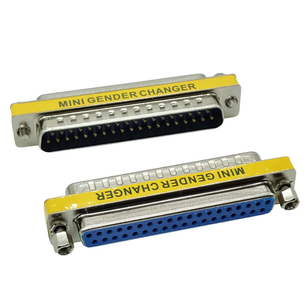 

DB37 Adapter 37pin Female to Female Male to Female serial port Connector D-Sub COM Connectors 37 pin 37p Mini Gender Changer