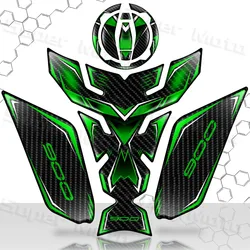 3D Motorcycle Fuel Tank Sticker Oil Gas Cap Cover Protector Decals Waterproof For Z900 Z 900 z900 2021-2024