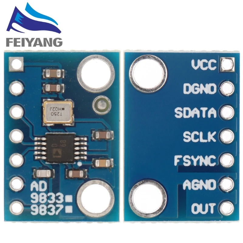 AD9833 Programmable Microprocessors Serial Interface Module Sine Square Wave DDS Signal Generator Module GY-9833