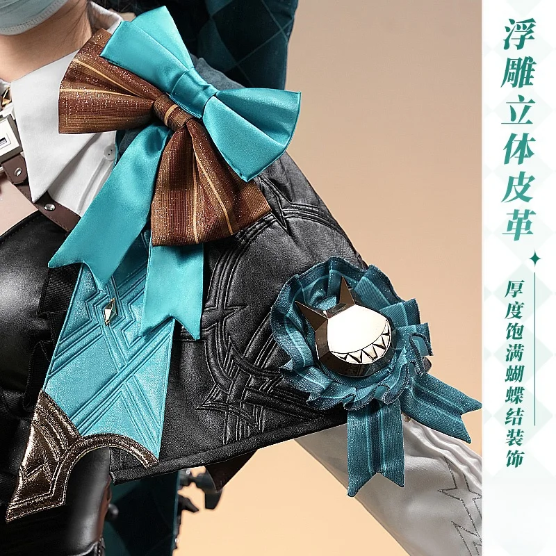 جينشين تأثير لينيت تأثيري حلي هالوين عيد الميلاد لعب الأدوار حفلة المعرض الهزلي لعبة Anim S-XL جديد Mooyiyi cos