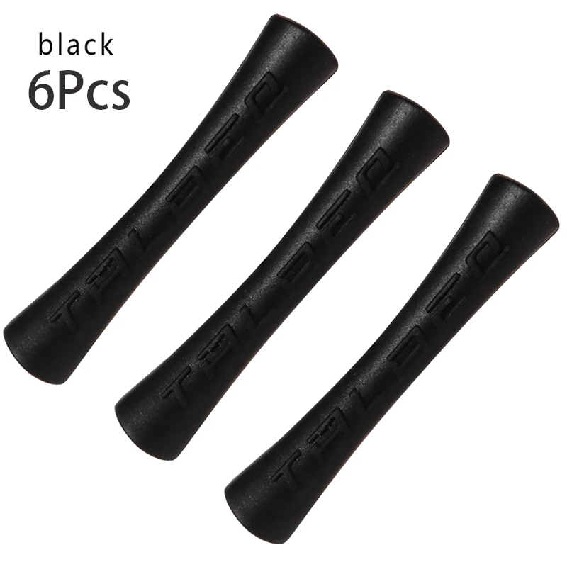 3/6pcs Bicycle Cable Protector Shift Brake Rubber Line Pipe Sleeve MTB Frame Protection Anti-friction Cycling Wrap Guard Tubes